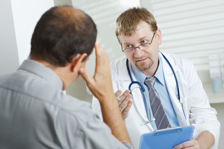 Kịp thời kêu gọi một người đàn ông đến bác sĩ sẽ giúp tránh các vấn đề về hiệu lực