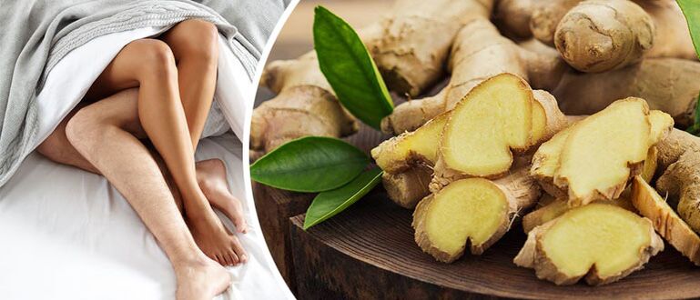 Gừng cho tiềm năng nam giới